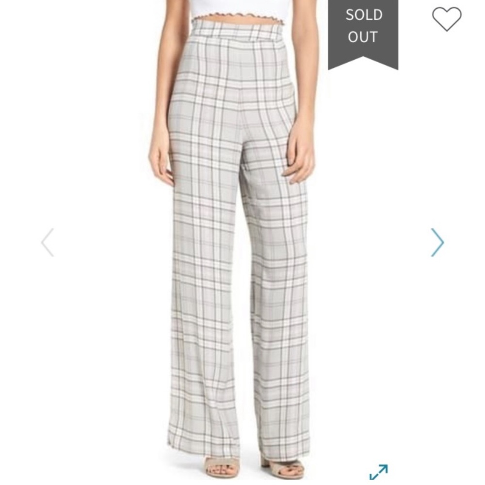 AFRM Carter High Waist Wide Leg Pants, size Small
